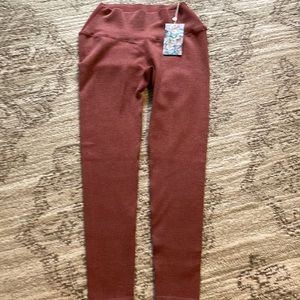 NWT Ribbed leggings by Vitality (previously Balance)